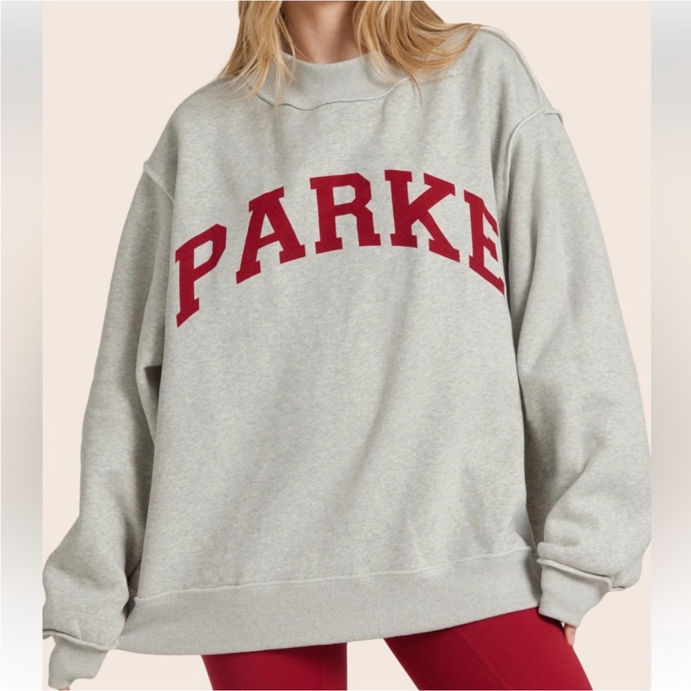 Set Active Parke Collab Varsity Mockneck sweatshirt